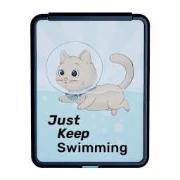 Just Keep Swimming Poster